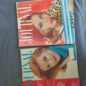 Lot Of 2 Ladies' Home Journals. Mid Century Modern